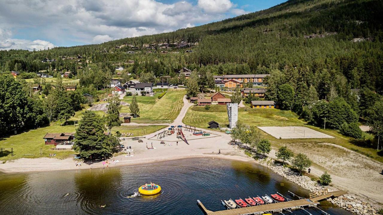 Hytte Naer Vannet, Jacuzzi Og Sauna Vradal Buitenkant foto