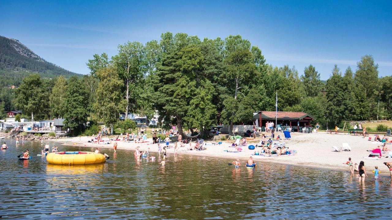 Hytte Naer Vannet, Jacuzzi Og Sauna Vradal Buitenkant foto