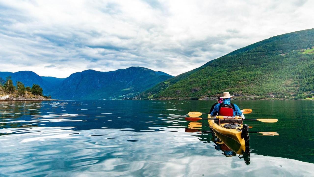 Hytte Naer Vannet, Jacuzzi Og Sauna Vradal Buitenkant foto