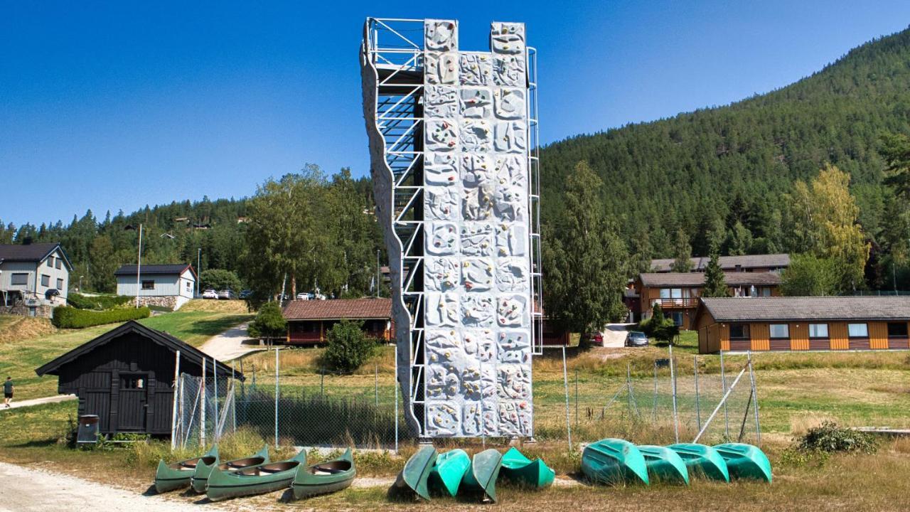 Hytte Naer Vannet, Jacuzzi Og Sauna Vradal Buitenkant foto