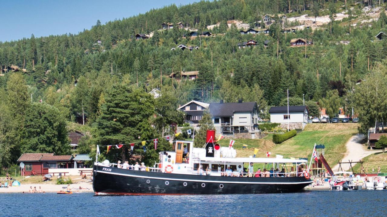 Hytte Naer Vannet, Jacuzzi Og Sauna Vradal Buitenkant foto