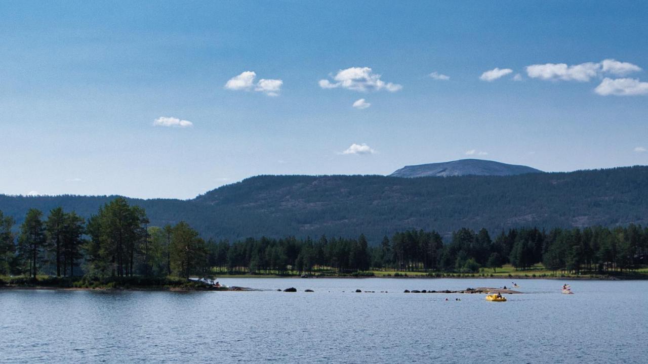 Hytte Naer Vannet, Jacuzzi Og Sauna Vradal Buitenkant foto