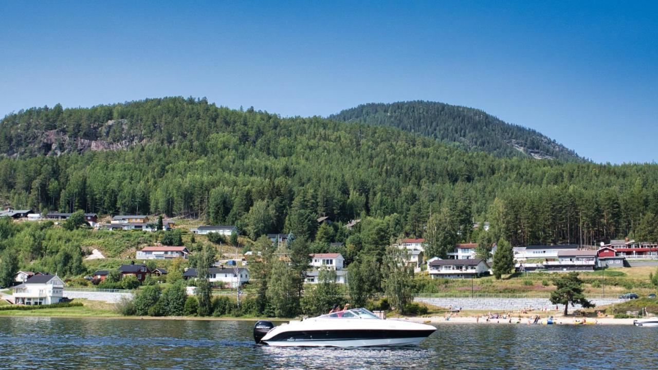 Hytte Naer Vannet, Jacuzzi Og Sauna Vradal Buitenkant foto