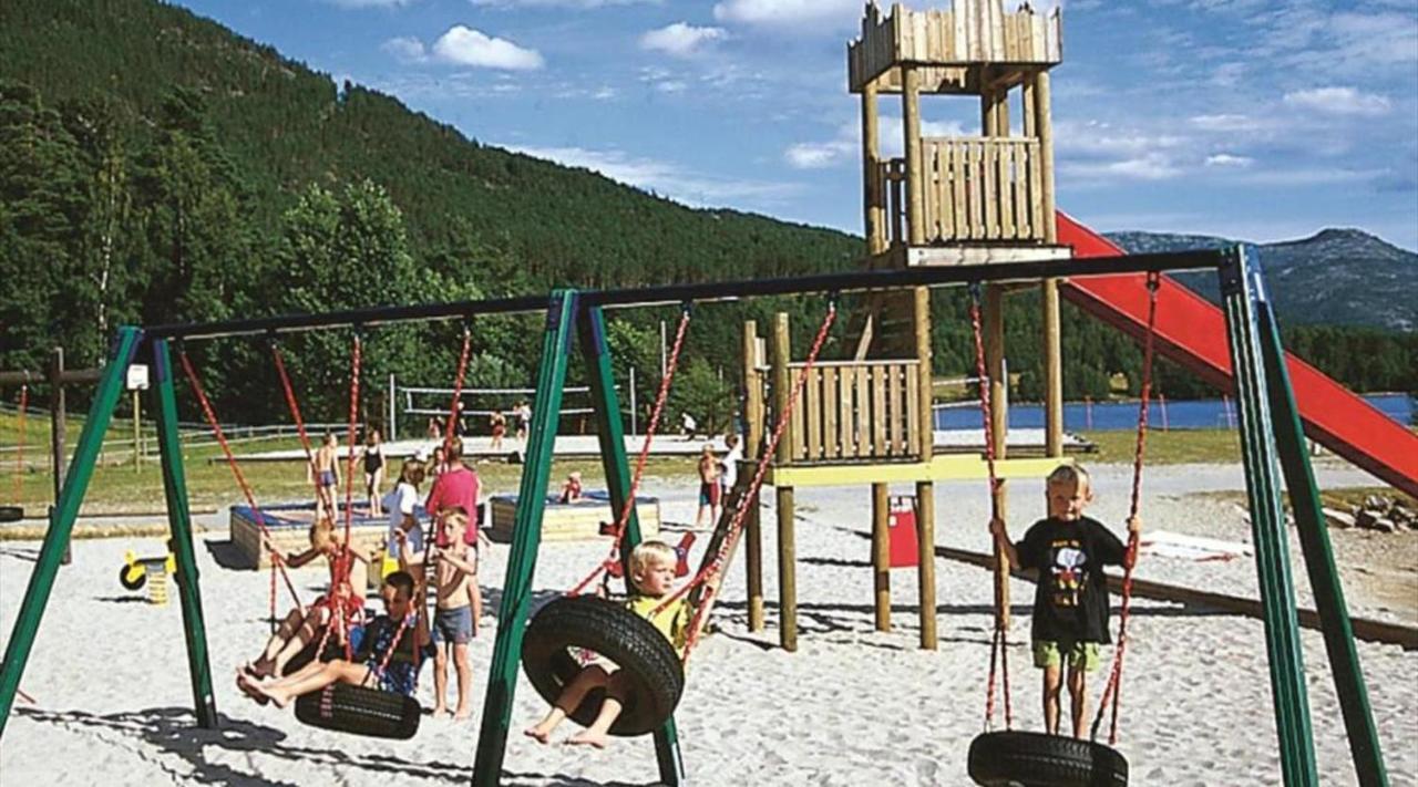 Hytte Naer Vannet, Jacuzzi Og Sauna Vradal Buitenkant foto