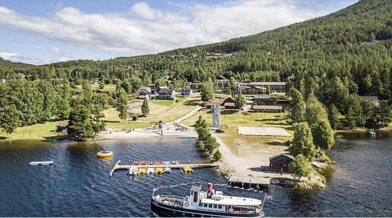 Hytte Naer Vannet, Jacuzzi Og Sauna Vradal Buitenkant foto