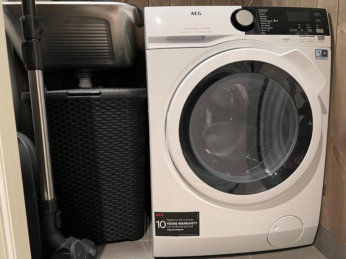 Hytte Naer Vannet, Jacuzzi Og Sauna Vradal Buitenkant foto